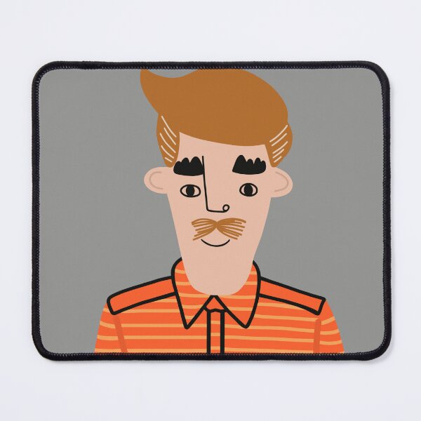 Item preview, Mister Moustache designed and sold by ByCornelia.