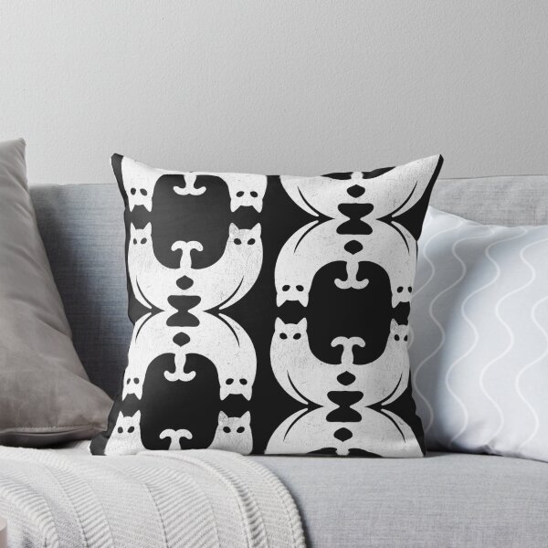 Aperçu de l'œuvre Ghost Cat Casting Rorschach Ex's & Oh's ! créée et vendue par eatmorvelopator.