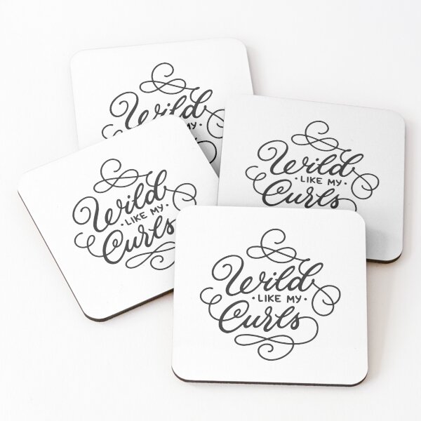 Item preview, Wild like my curls designed and sold by Zagach Letters.