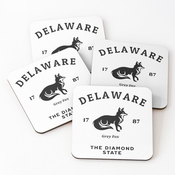 Item preview, Delaware State and State Silhoutte Animal | American State Animal Silhoutte | Minimalist Silhoutte designed and sold by SnuggleSafari.
