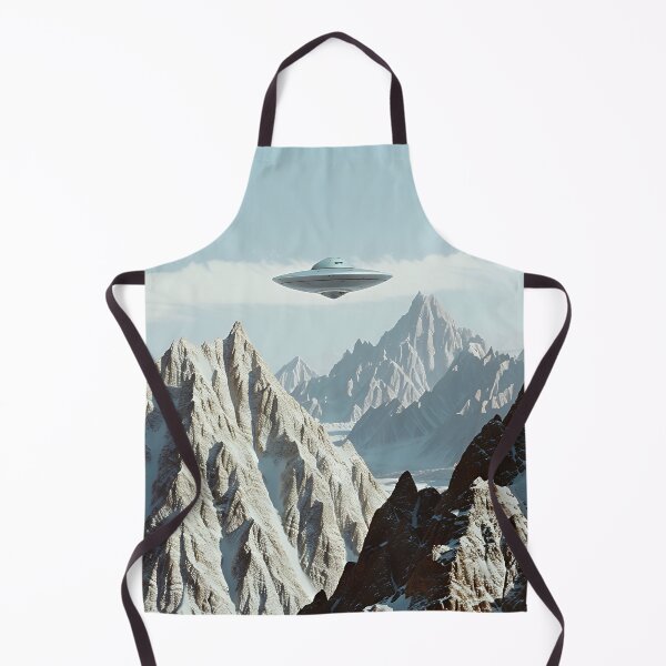 Item preview, UFO Over Craggy Peaks designed and sold by Valley42Designs.