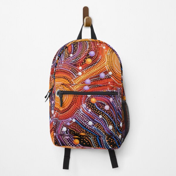 Item preview, Aboriginal Inspired Dot Art - Lava Gaizers designed and sold by GrinGalore.