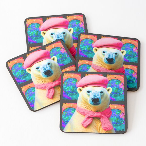 Item preview, Pink Beret Bear designed and sold by Steph Anne Best.