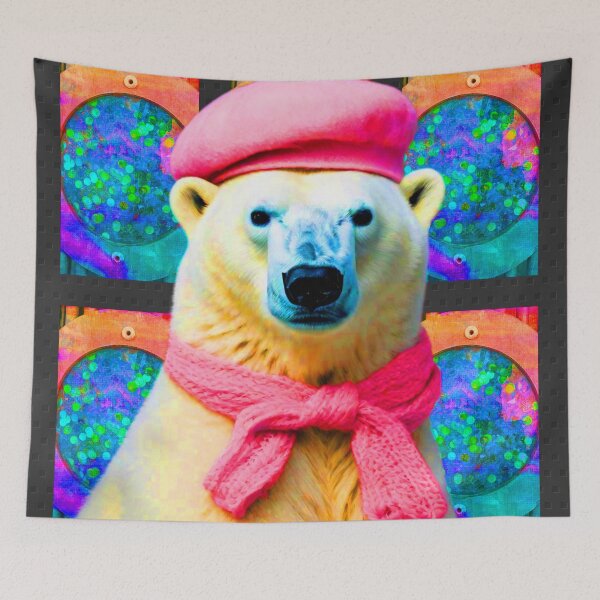 Item preview, Pink Beret Bear designed and sold by Steph Anne Best.