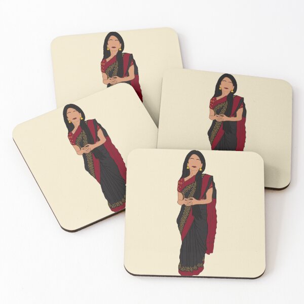Item preview, Girl in saree designed and sold by attus-doodles.
