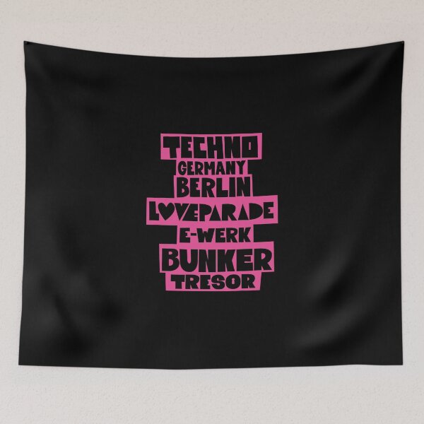 Item preview, Rave Revival: Berlin's 90s Techno Scene Tribute designed and sold by Boogosh.