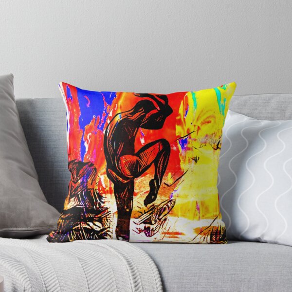 Item preview, Jumping Man Digital Painting 2  Walls Of Fame Aust designed and sold by WallsOfFameAust.