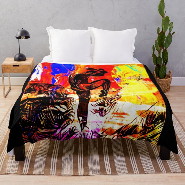 Item preview, Jumping Man Digital Painting 2  Walls Of Fame Aust designed and sold by WallsOfFameAust.