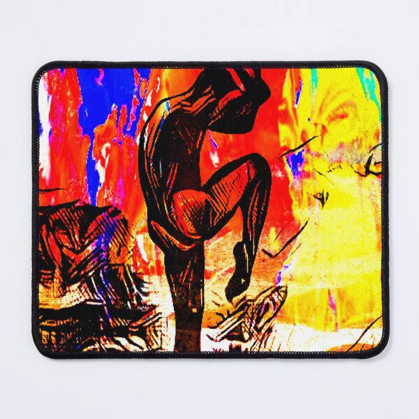 Item preview, Jumping Man Digital Painting 2  Walls Of Fame Aust designed and sold by WallsOfFameAust.