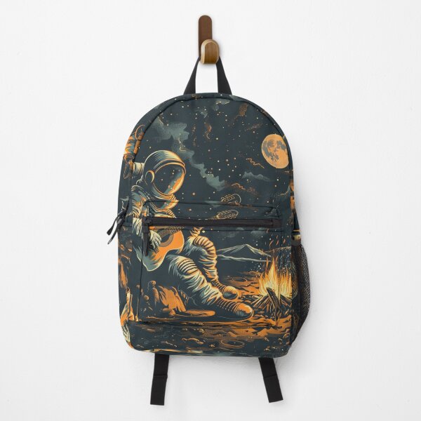 Item preview, Galaxy Astronaut Guitarist Campfire Luna designed and sold by GrinGalore.