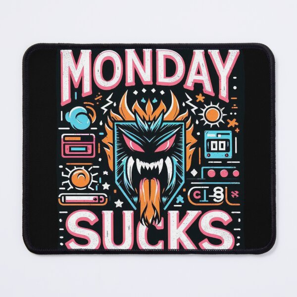 Item preview, Monday Sucks designed and sold by Myra365Art.