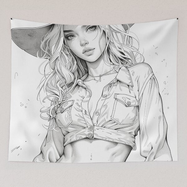 Item preview, Cute Country Girl designed and sold by SOCaptivating.