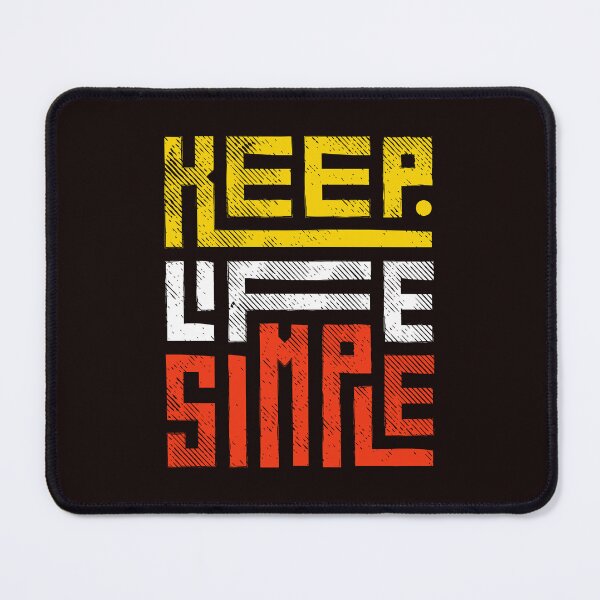 Item preview, Savor Simplicity with the Keep Simple Life T-Shirt designed and sold by Divine Designer.