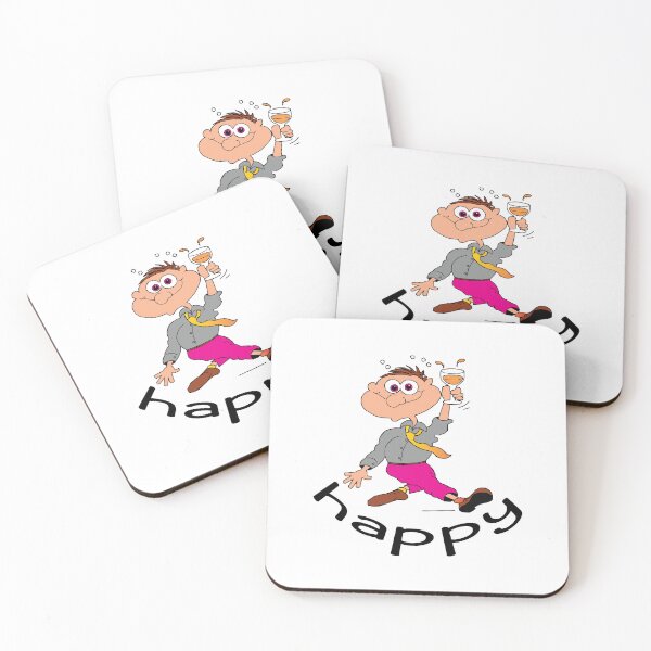 Item preview, Cheers to Comfort:  Happy Animated Character. designed and sold by BenO63.