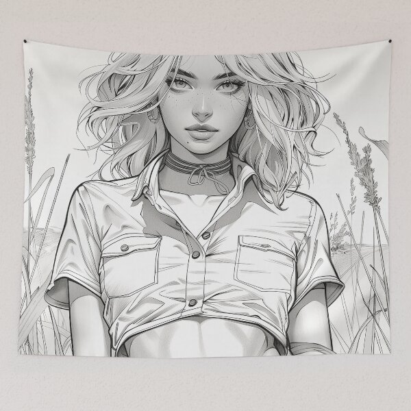 Item preview, Cute Country Girl designed and sold by SOCaptivating.