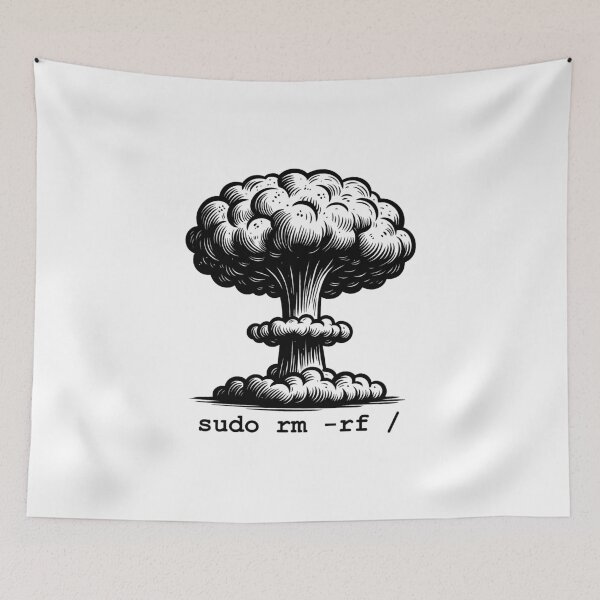 Item preview, Linux - Funny Linux Command Sudo RM RF for Men Women Linux designed and sold by farhanhafeez.