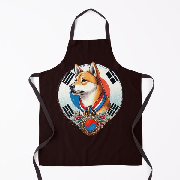 Item preview, the rich heritage of the Jindo dog, Korea's native breed, designed and sold by PaintMeWorld.
