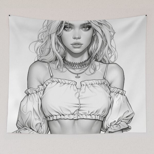Item preview, Cute Country Girl designed and sold by SOCaptivating.