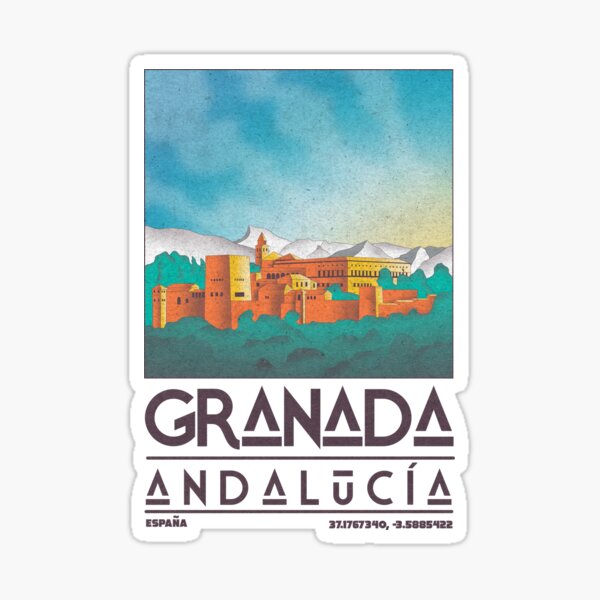 Item preview, Granada, Andalucía, Spain designed and sold by JDP--Designs.