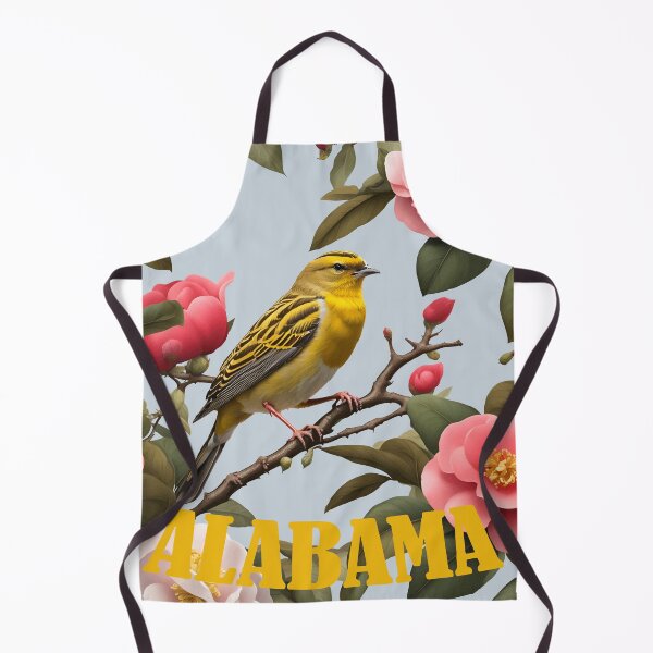 Item preview, Alabama Yellowhammer Bird And Camellia Cut Out designed and sold by taiche.