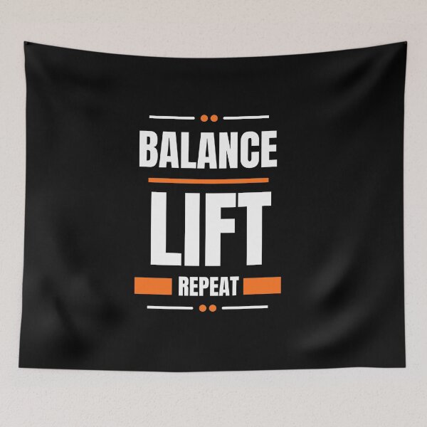 Item preview, Gym Strength : Balance, Lift, Repeat designed and sold by Sahil Randhawa.
