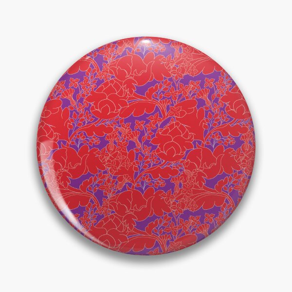 Item preview, Red and purple magic forest designed and sold by GENEST-V.