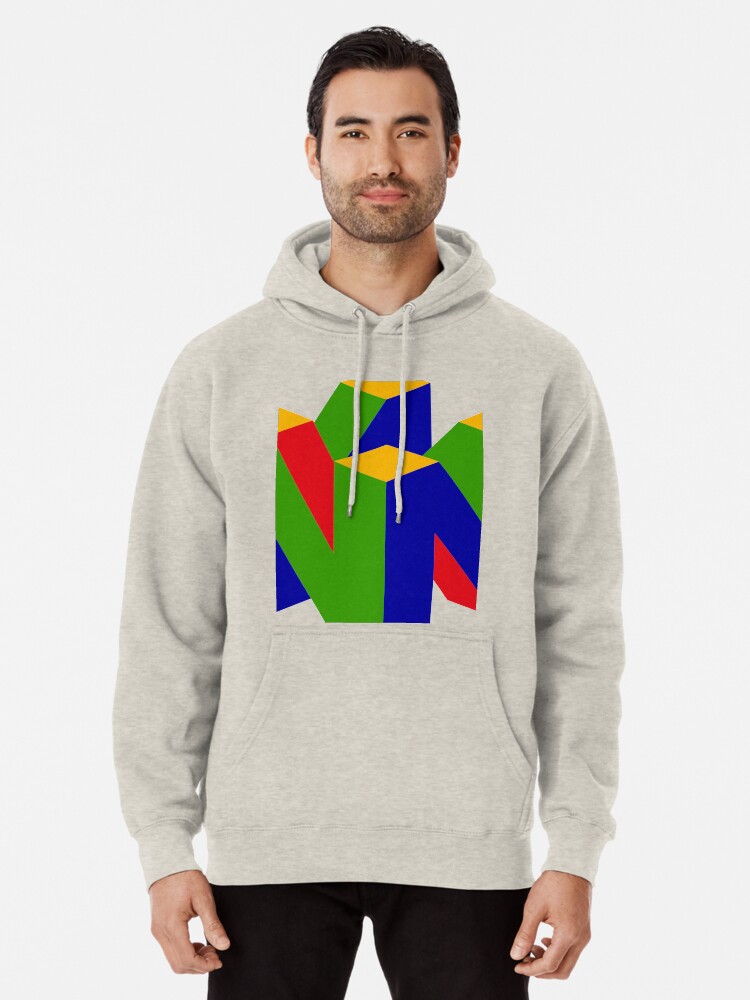 nintendo 64 cropped hoodie