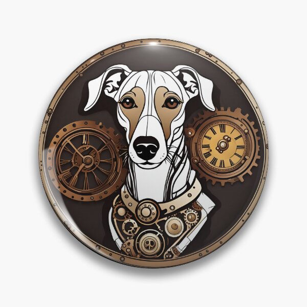Item preview, Steampunk Clockwork Whippet Dog designed and sold by Ameiva-Apparel.