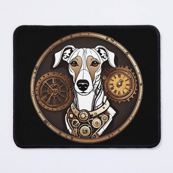 Item preview, Steampunk Clockwork Whippet Dog designed and sold by Ameiva-Apparel.