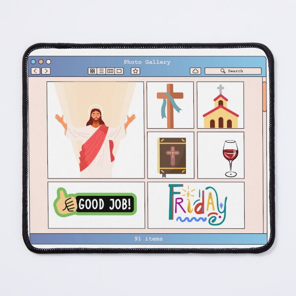Item preview, Good Friday in social network designed and sold by MilkyBerryShop.