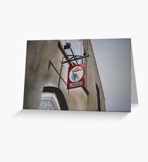 Killarney pub sign Greeting Card