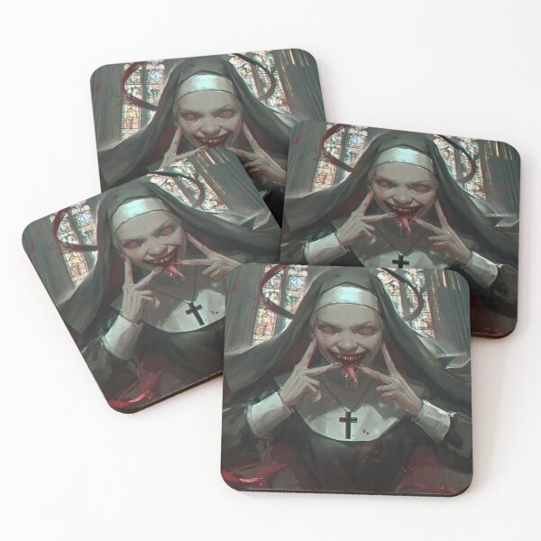 Item preview, Possessed Nun Horror designed and sold by Nightarcade.