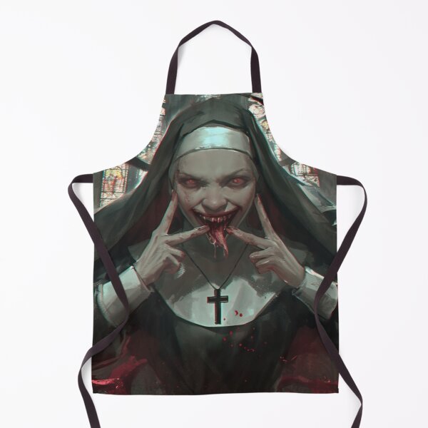 Item preview, Possessed Nun Horror designed and sold by Nightarcade.