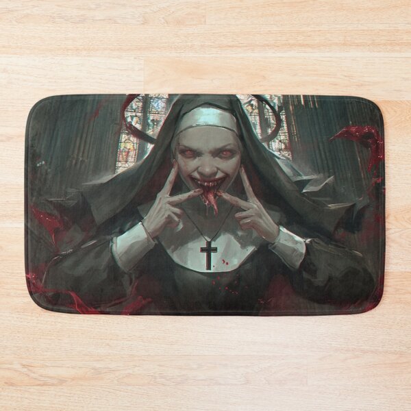 Item preview, Possessed Nun Horror designed and sold by Nightarcade.