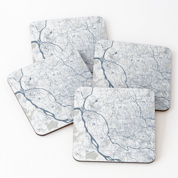 Item preview, Foshan City Map of Guangdong, China - Coastal designed and sold by deMAP.