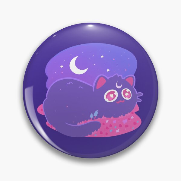 Item preview, Midnight Catto! designed and sold by sillycattos.