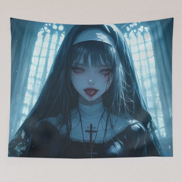 Item preview, Possessed Nun Horror Manga designed and sold by Nightarcade.