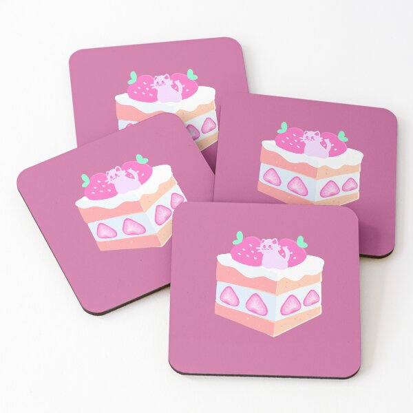 Item preview, Strawberry Cake! designed and sold by sillycattos.