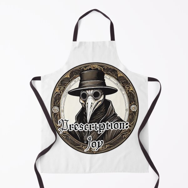 Item preview, Prescription: Joy - Plague Doctor Funny Design designed and sold by Ridiculam Toga.