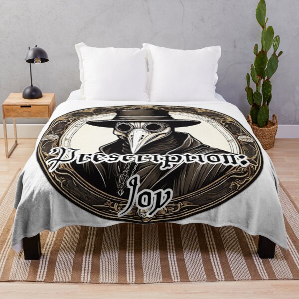 Item preview, Receta: Joy - Plague Doctor Funny Design designed and sold by Ridiculam Toga.