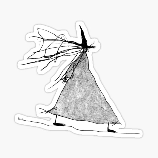 Witch Barjo Sticker