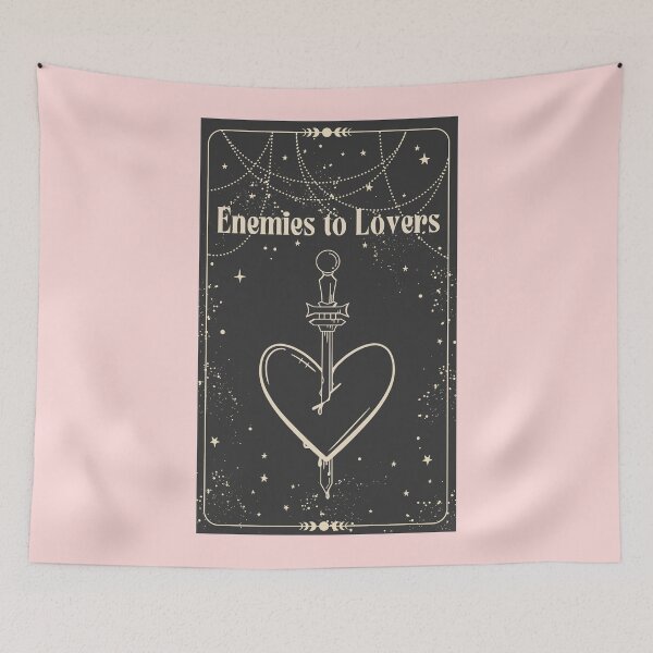 Item preview, Enemies to lovers - Tarot Card designed and sold by Neadoodles.