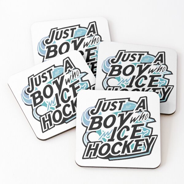 Item preview, Just A Boy Who Loves Ice Hockey designed and sold by eajob.