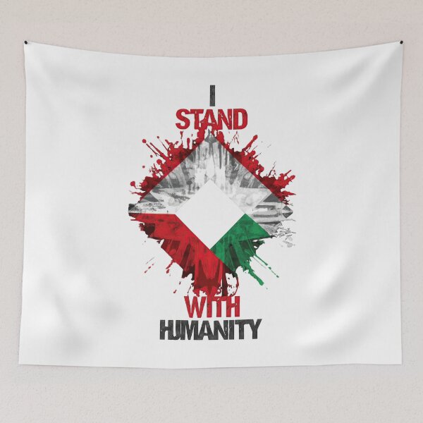 Item preview, ı stand with humanity designed and sold by GFORCE_SHOP.
