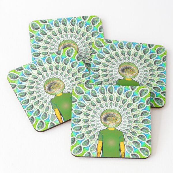 Item preview, EyeBallman-BlueGreen/ExpandedVision designed and sold by Klaus Bremner (Autotelic Art).