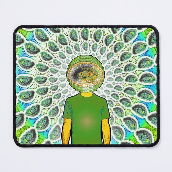 Item preview, EyeBallman-BlueGreen/ExpandedVision designed and sold by Klaus Bremner (Autotelic Art).
