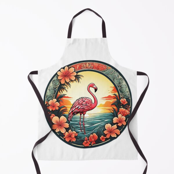 Item preview, Hawaii Flamingo by The Ocean with Orchids designed and sold by NautiChic.