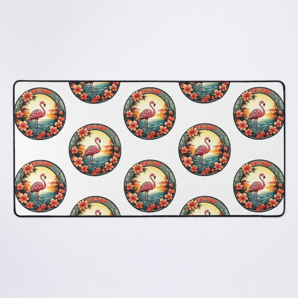 Item preview, Hawaii Flamingo by The Ocean with Orchids designed and sold by NautiChic.