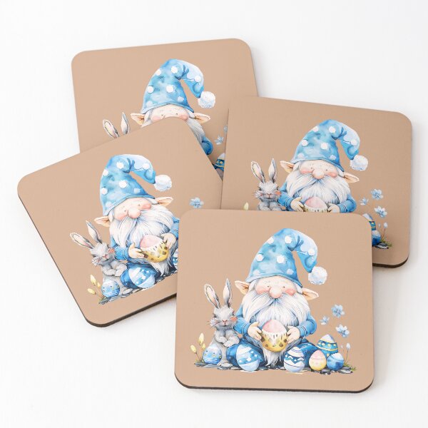 Item preview, Gnom, gnome, Easter egg, Christmas, bunny, rabbit, flowers designed and sold by Cerulean-Shop.