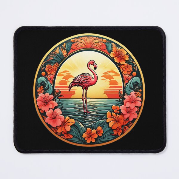 Item preview, Hawaiian Flamingo by The Ocean with Orchids designed and sold by NautiChic.